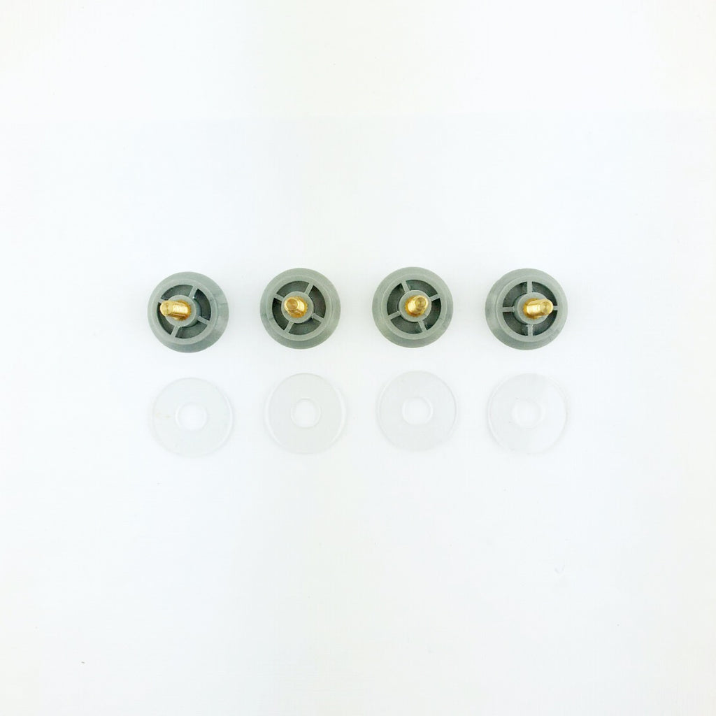 Zimmer Cyro 6 Glass Tops Screws 94851511 Pack of 4 w/ Washers
