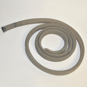 Zimmer Chiller Gray Mesh Umbilical Hose Cover Fabric Textured Flexible 1"x7 1/2'