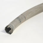 Zimmer Chiller Gray Mesh Umbilical Hose Cover Fabric Textured Flexible 1"x7 1/2'