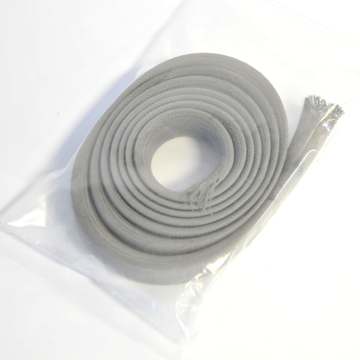 Zimmer Chiller Gray Mesh Umbilical Hose Cover Fabric Textured Flexible 1"x7 1/2'