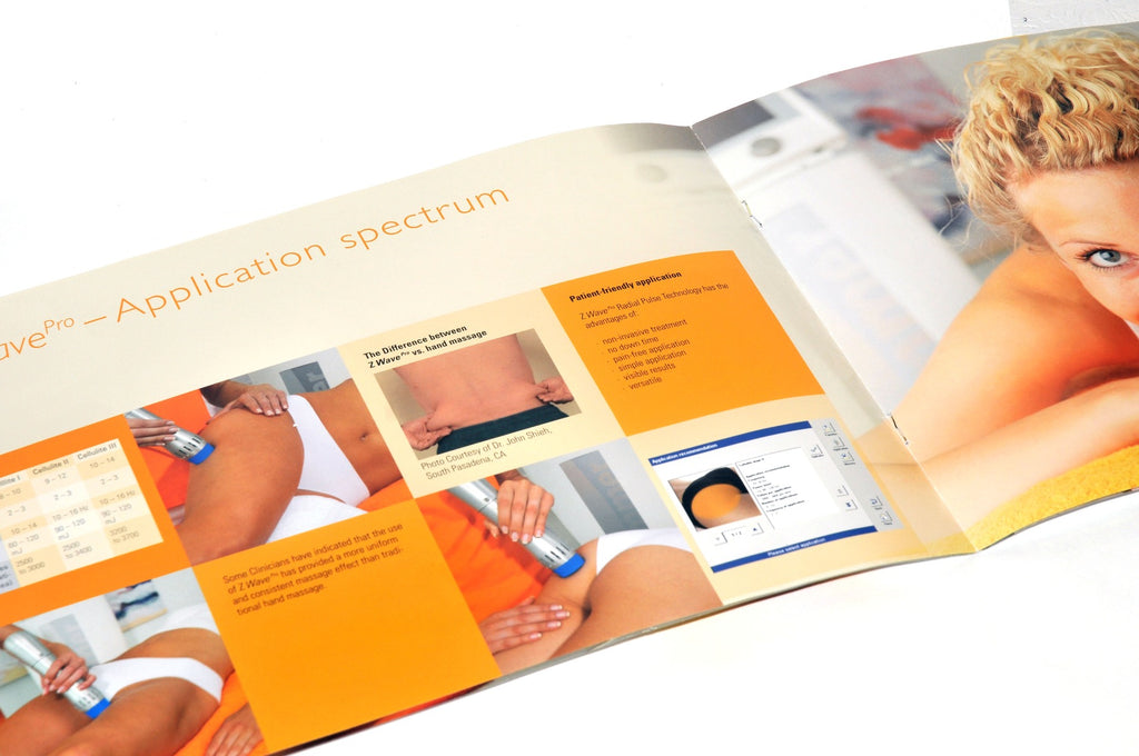 Zimmer Z WAVE PRO Radial Pulse Technology Patient Brochure ZWave Technical Data