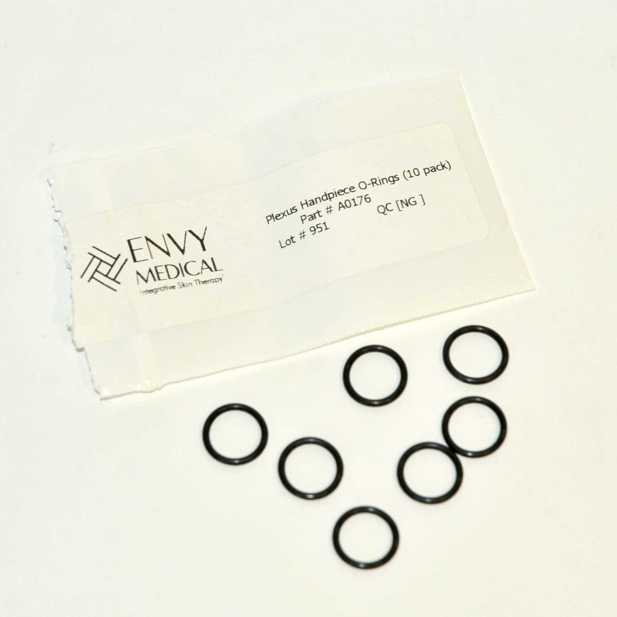 Envy Medical SilkPeel PLEXUS Handpiece O-Ring Set Hand Piece Tip A0176 x7Pcs