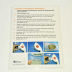 Alma Lasers AFT Handpiece Cleaning Disinfection Instructions Light Guide Sheet