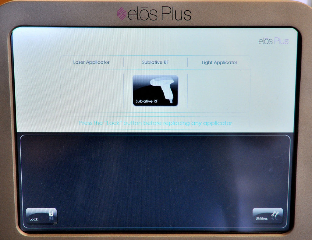 Candela Syneron elos Plus RF Laser With 3 Handpieces (SRA Plus, SRA Plus S, SRF)
